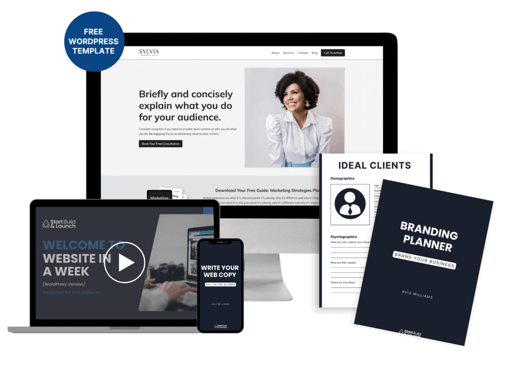 website in a week program bundle