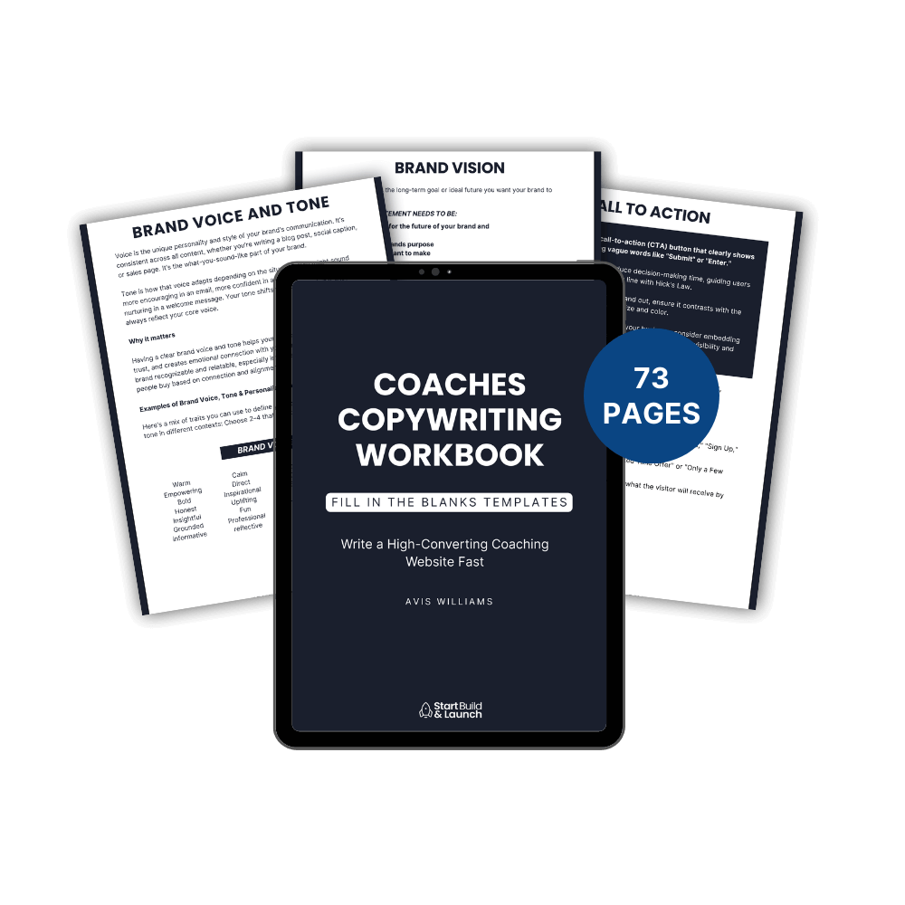 coaches ai copywriting toolkit tool2 startbuildlaunch.com