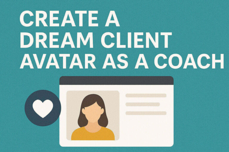 create a dream client avatar as a coach 15.43.23