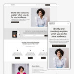 business coach website template sylvia wordpress theme