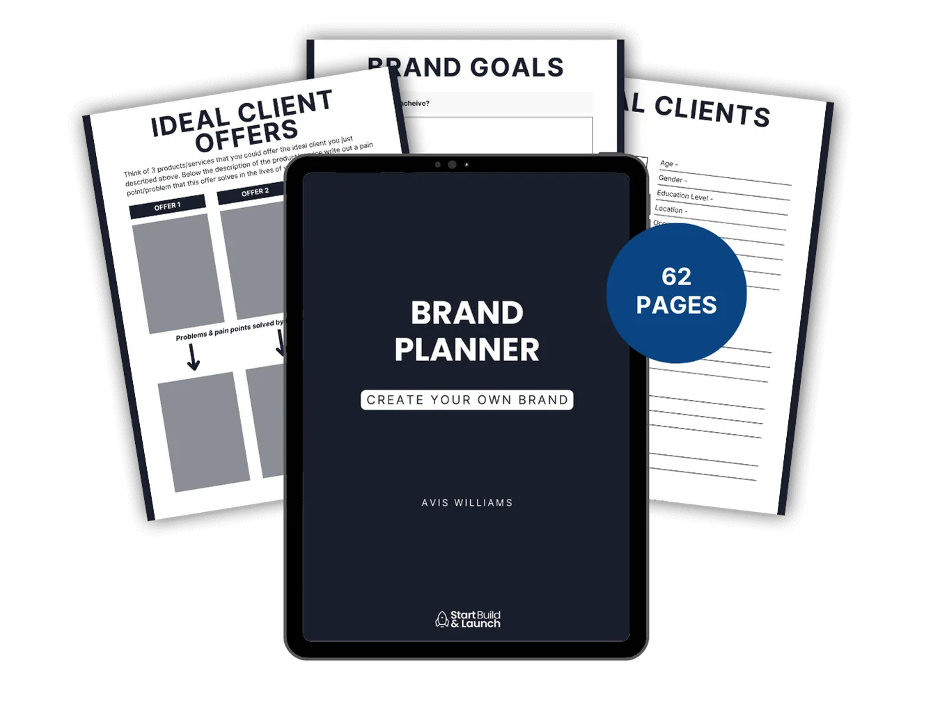 brand planner worksheets startbuildlaunch.com