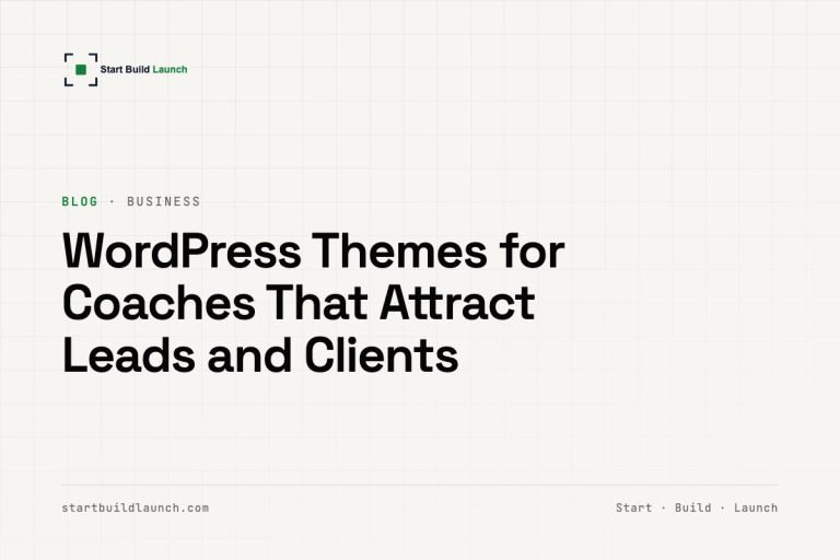 blog cover: wordpress themes for coaches